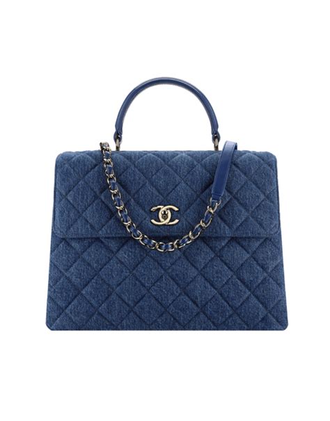 chanel 19 blue bag|chanel bag price update.